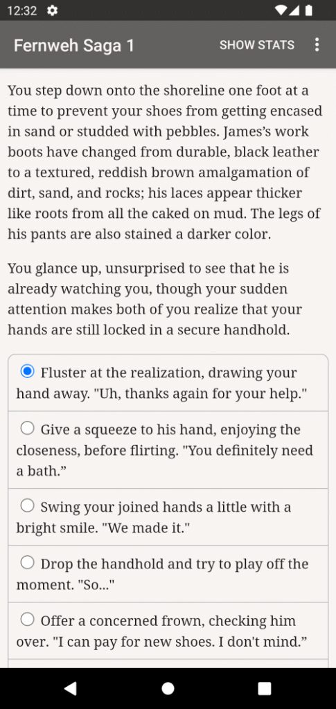 The Fernweh Saga: Book One screenshot 2