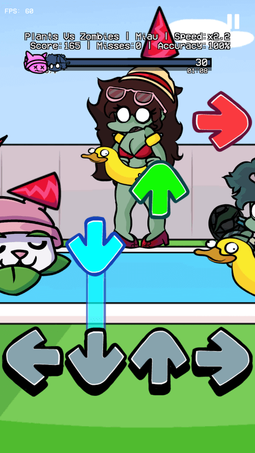 FNF Plants vs Rap Funkers Mod screenshot 2