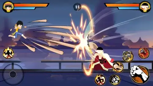 Stickman Pirates Fight screenshot 2