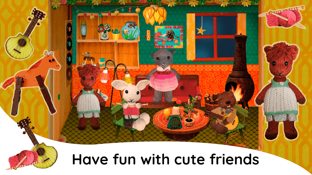 SKIDOS – Kids Dollhouse Game screenshot 2