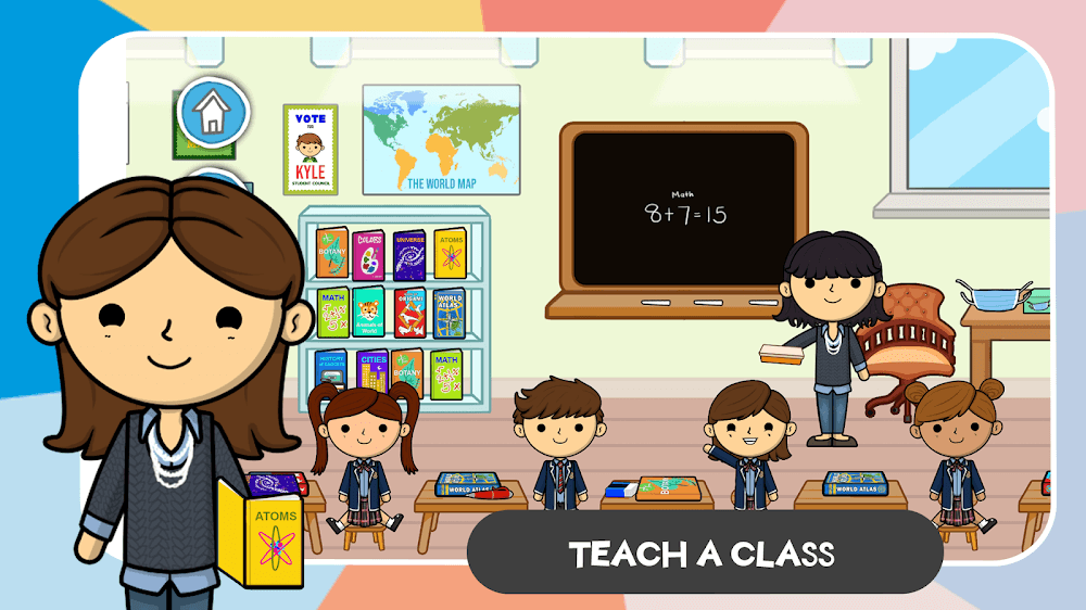 Lila’s World: My School Games screenshot 2