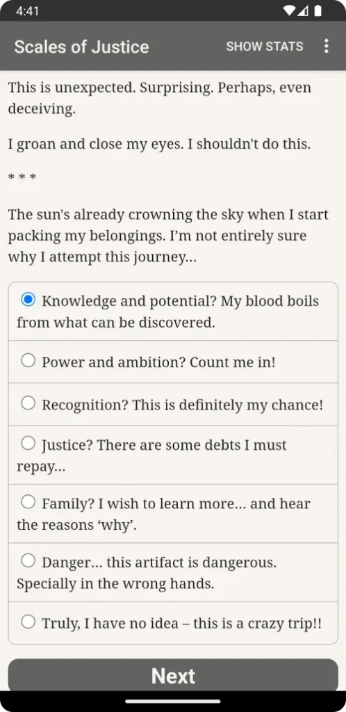 Scales of Justice screenshot 2