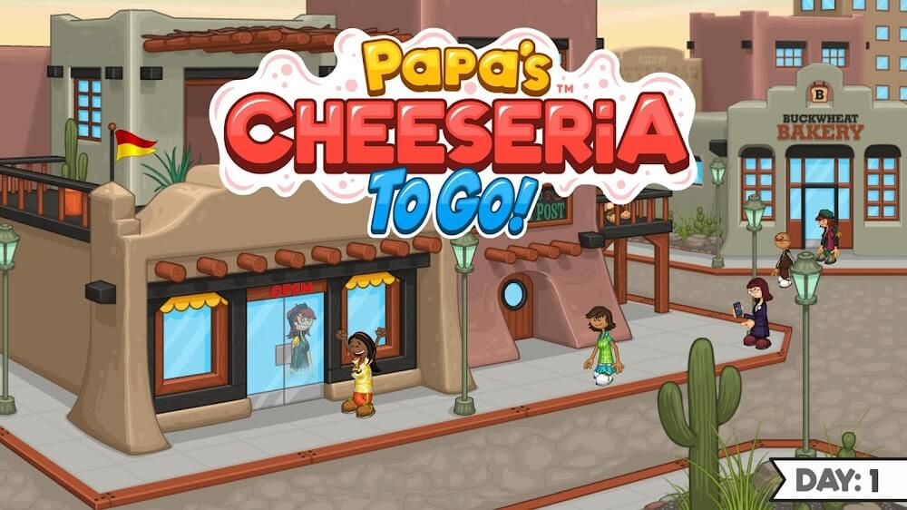 Papa’s Cheeseria To Go! screenshot 2