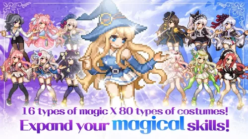 Magical Girl: Idle Pixel Hero screenshot 2