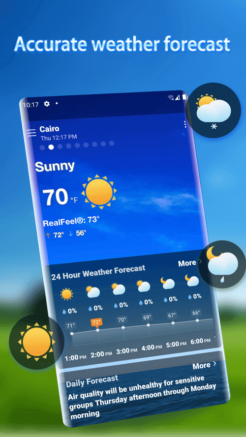 Local Weather Alerts – Widget screenshot 2