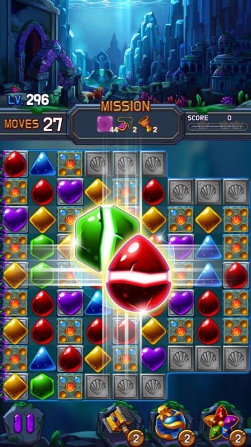 Jewel Water World screenshot 2