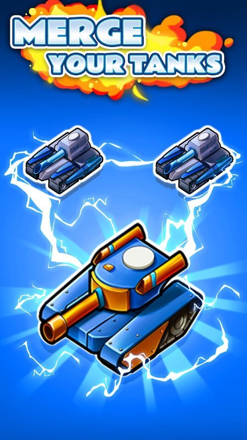 Little Tanks – Merge Game screenshot 2