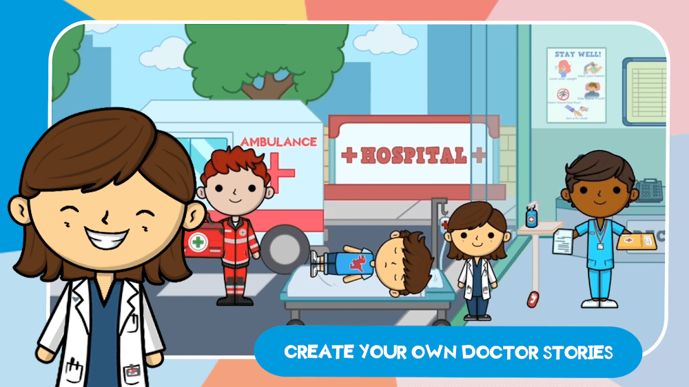 Lila’s World: Dr Hospital Games screenshot 2