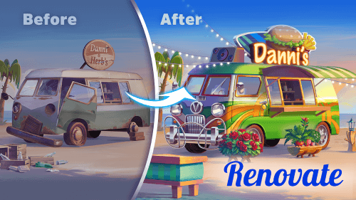 Cafe Rescue – Merge screenshot 2