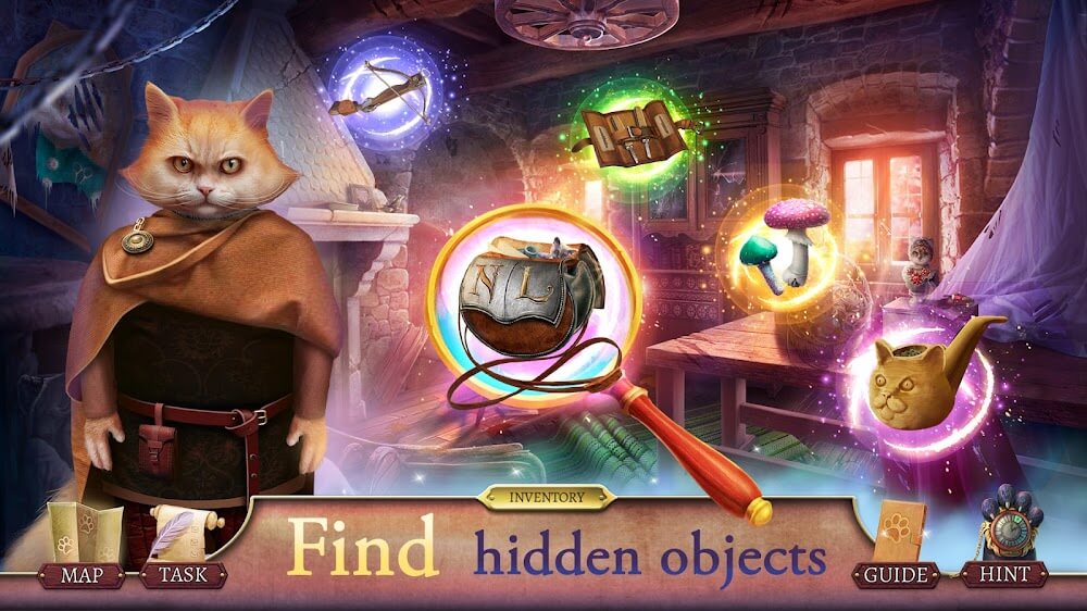 Knight Cats Leaves on the Road screenshot 2