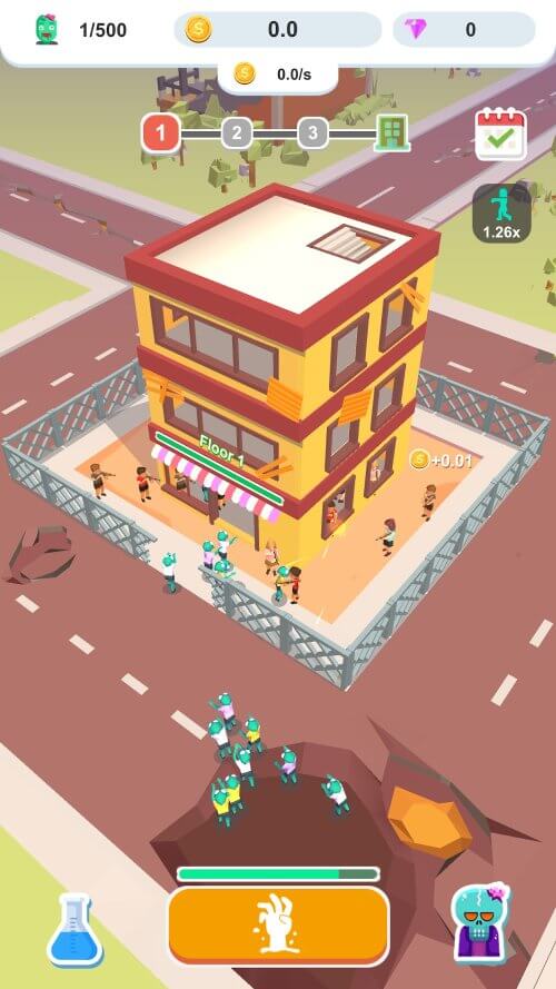 Idle Zombie Army screenshot 2