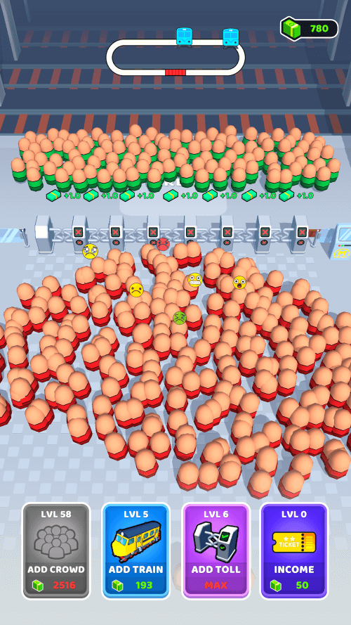 Subway Crowd screenshot 2