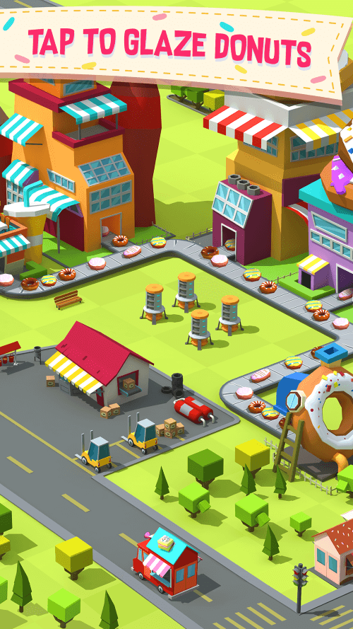 Donut Factory Tycoon screenshot 2