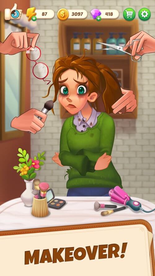Merge Project: Makeover Story screenshot 2
