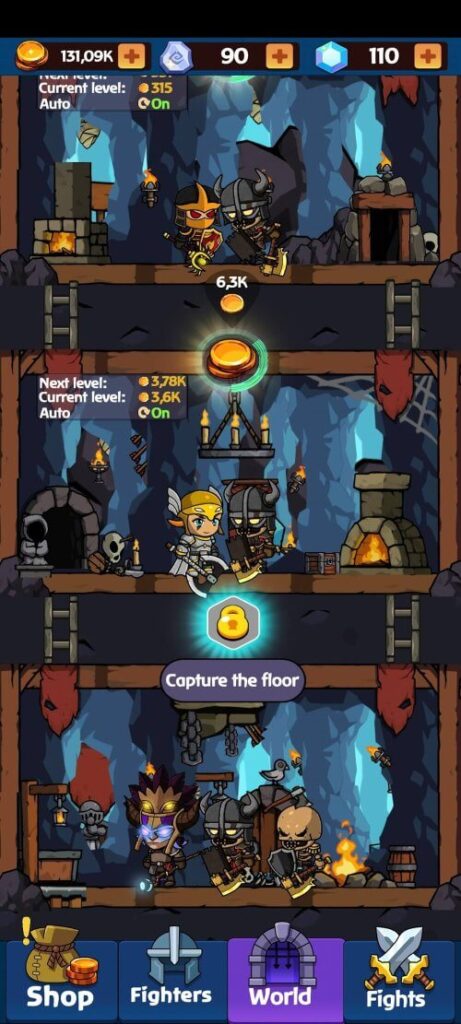 Idle Underworld screenshot 2