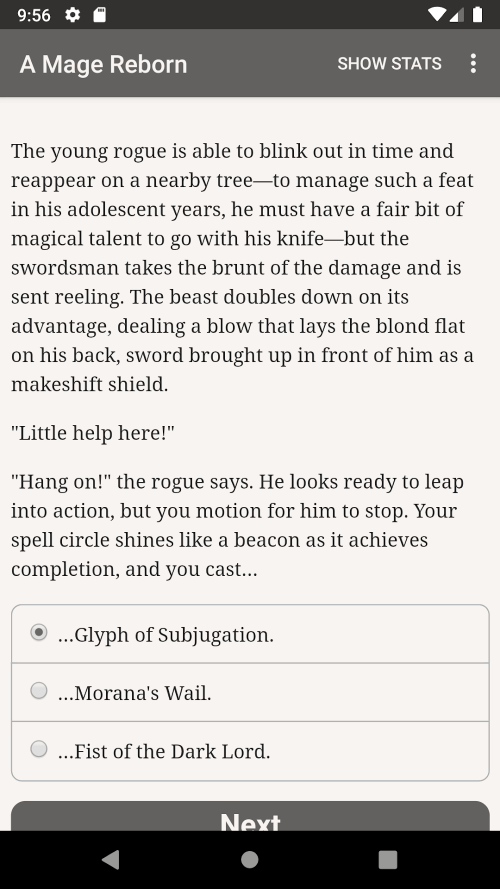 A Mage Reborn: Book One screenshot 2