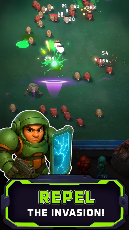 Star Marines: War Invasion TD screenshot 2