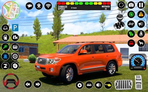 Modern Prado Car Wash Games screenshot 2