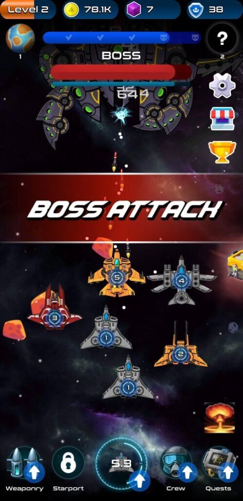 SF: Idle Merge Tycoon screenshot 2