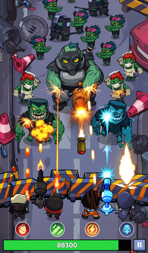 Zombie Survival: Idle Defense screenshot 2