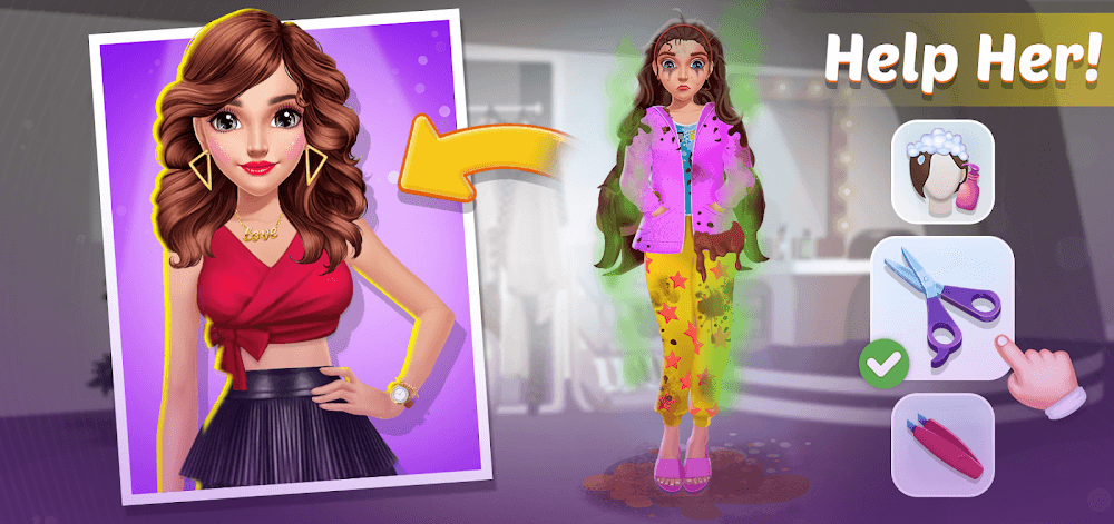Makeover Madness: Cook & Style screenshot 2