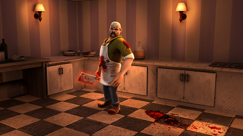 Scary Butcher 3D screenshot 2