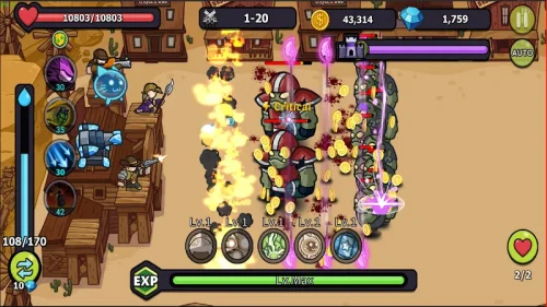 Zombie Defense: Idle Survival screenshot 2