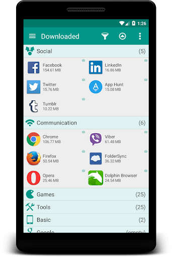 Glextor Folder Organizer Basic MOD screenshot 2