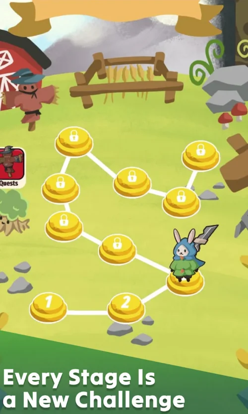 Tiny Hero RPG: Epic Animals screenshot 2