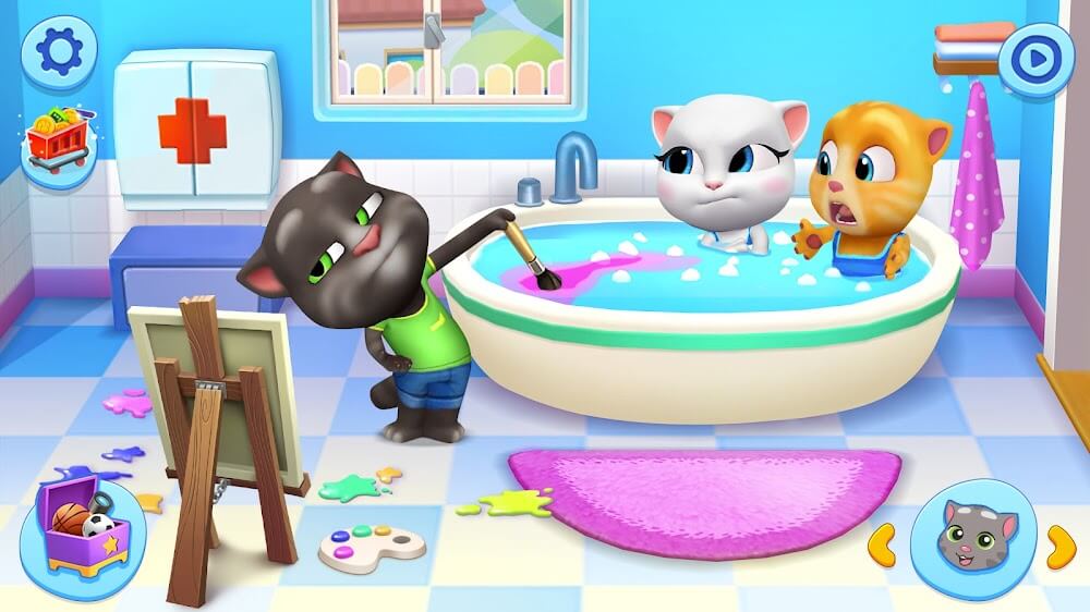 My Talking Tom Friends screenshot 2