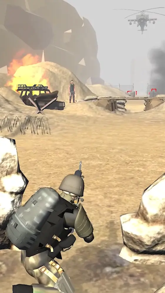 Sniper Attack 3D: Shooting War screenshot 2