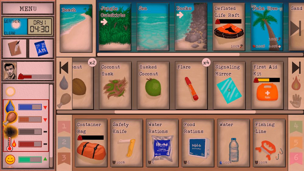 Card Survival: Tropical Island screenshot 2