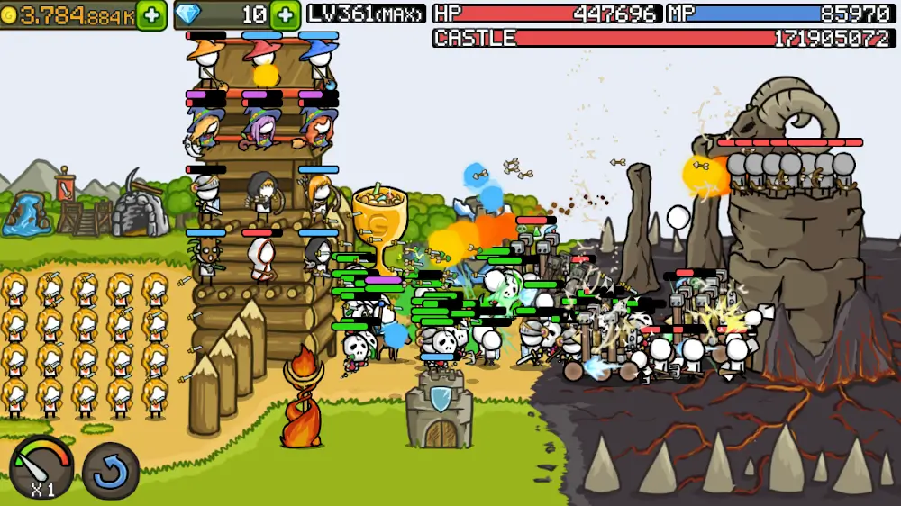 Grow Castle – Tower Defense screenshot 2