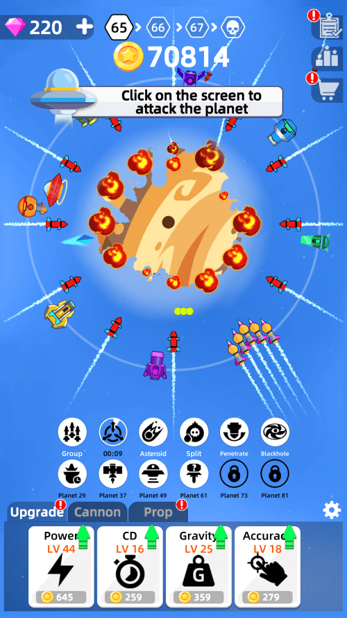 Planet Smash screenshot 2