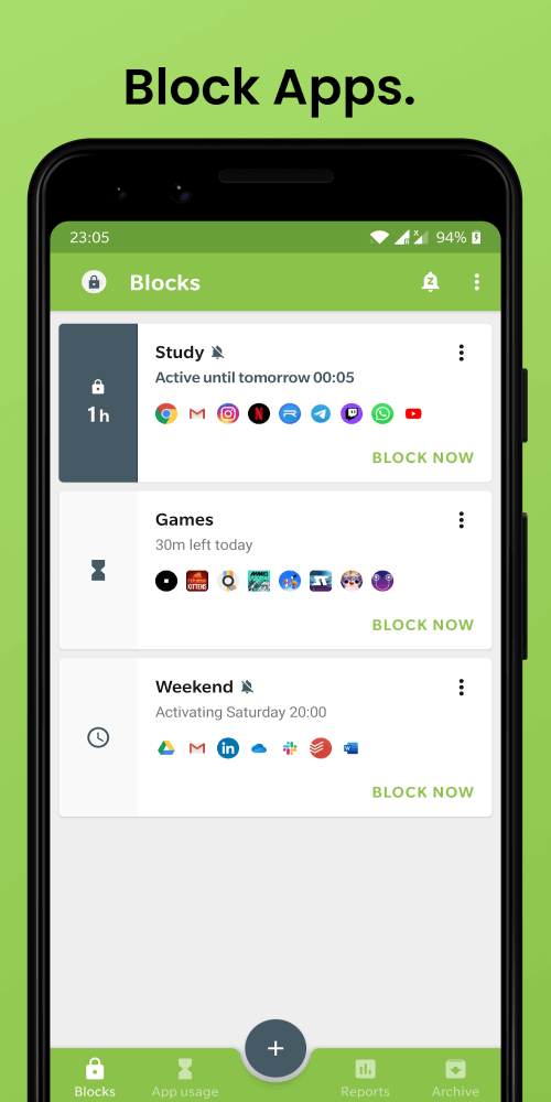 Block Apps screenshot 2