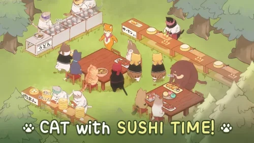 Cat Garden – Food Party Tycoon screenshot 2