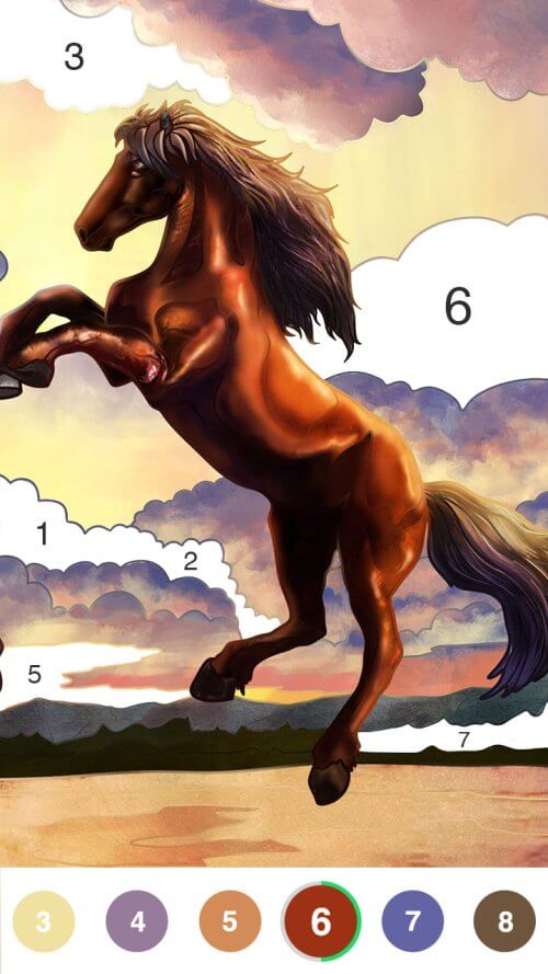 Tap Color: Color by number screenshot 2