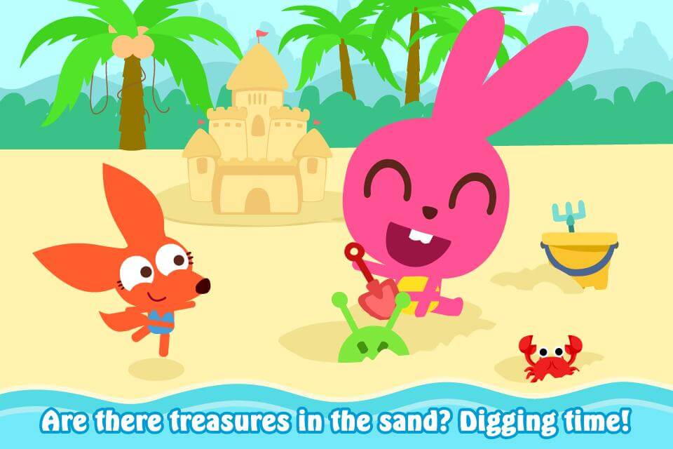 Purple Pink Summer Beach screenshot 2
