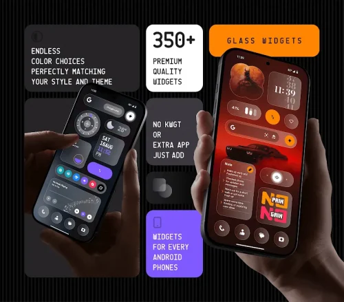 Glass Widgets screenshot 2