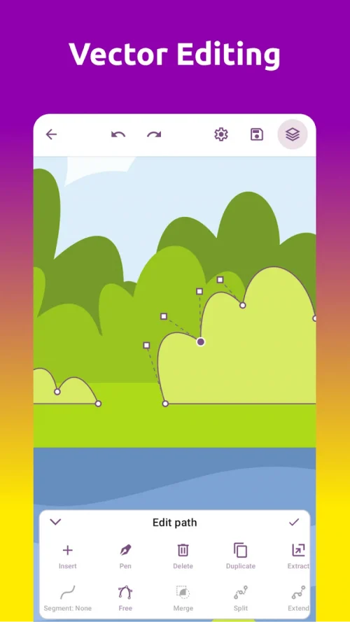 Grafika Vector Image Editor screenshot 2