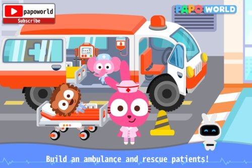 Papo Town: Hospital screenshot 2