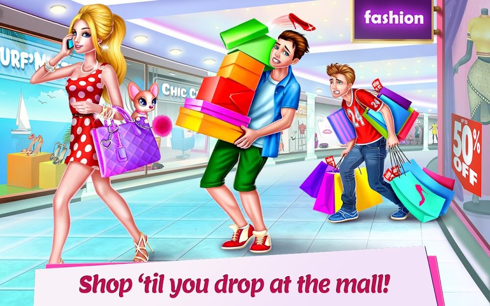 Shopping Mall Girl: Style Game screenshot 2