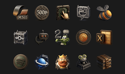 Goth Icon Pack MOD screenshot 2
