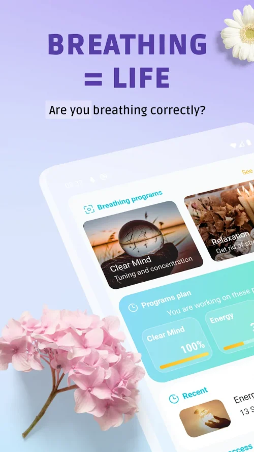 Pranaria – Breathing exercise screenshot 2