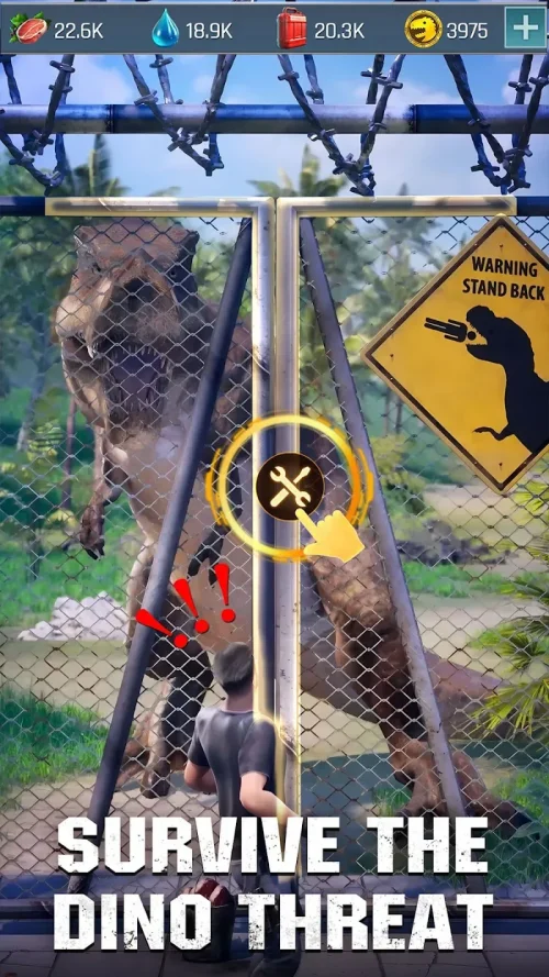 Dino War: Survival screenshot 2