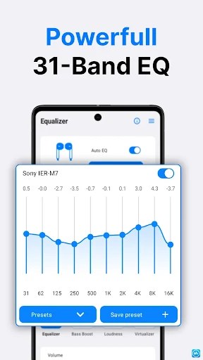 Wave Equalizer FX Bass Booster MOD screenshot 2