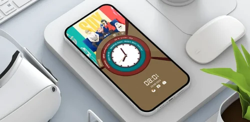 Time UI for KLWP screenshot 2