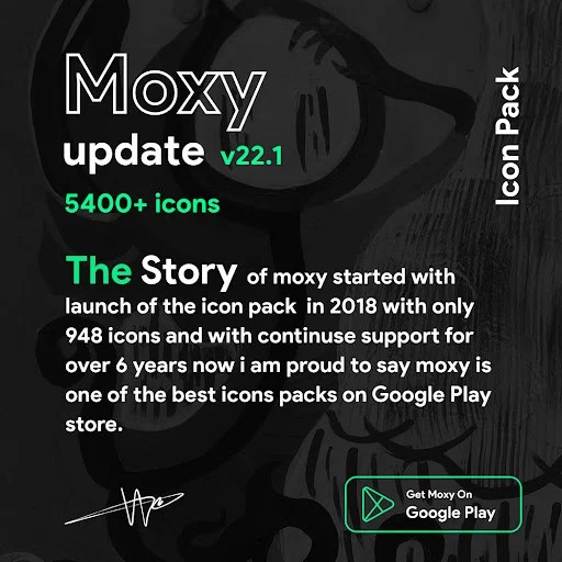 Moxy Shapeless Icons MOD screenshot 2