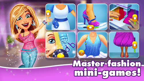 Fabulous 5: Fashion & Dress-up screenshot 2