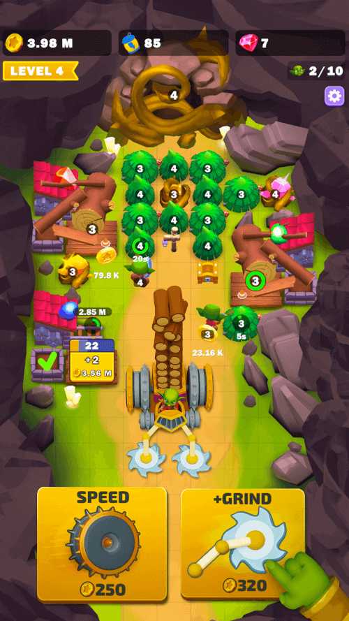 Goblins Wood: Tycoon Idle Game screenshot 2